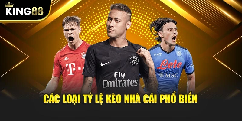 Các loại tỷ lệ kèo nhà cái thông dụng nhất 2025