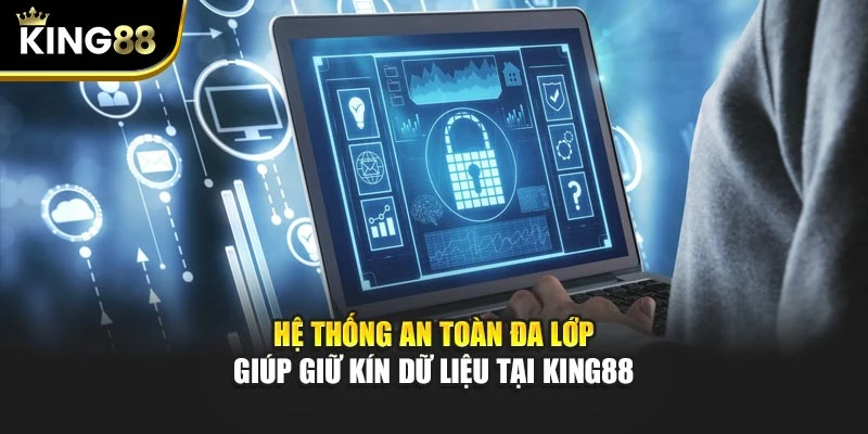 Hệ thống an toàn đa lớp giúp giữ kín dữ liệu tại KING88